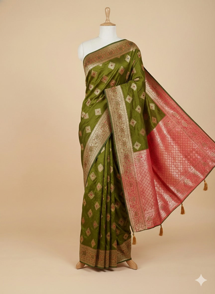 Ratna Meena - Banarasi Silk Saree